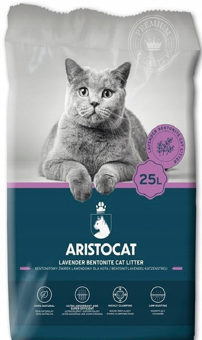 ARISTOCAT lavender bentonite litter 25 l