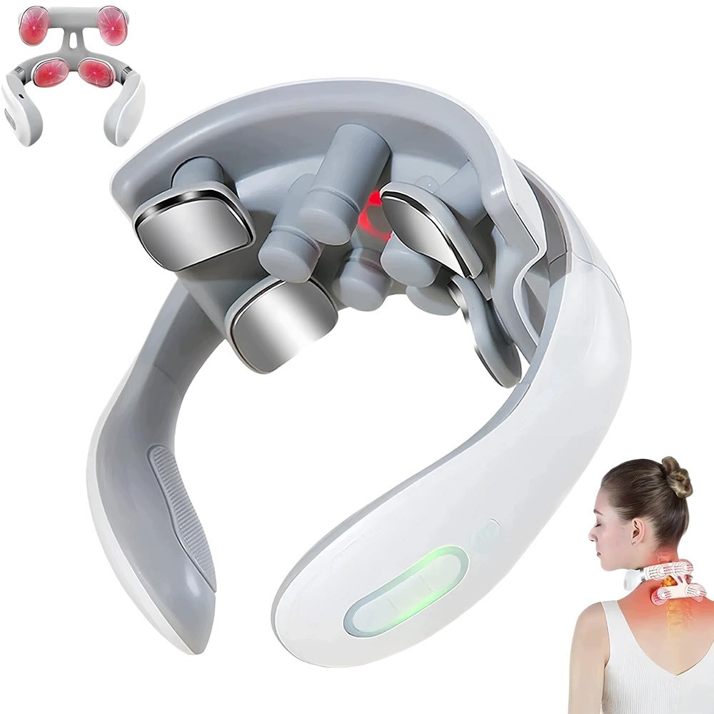 ARM AND NECK MASSAGER WITH HEATING FUNCTION, 6 MODES, 15 EMS TENS LEVELS