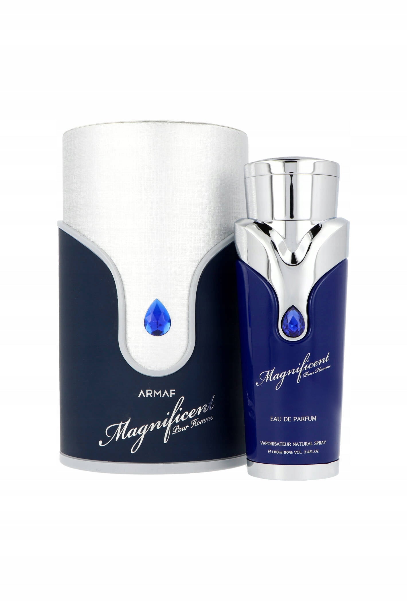 ARMAF Magnificent Blue Pour Homme EDP 100ml Product weight with unit packaging 0.4 kg