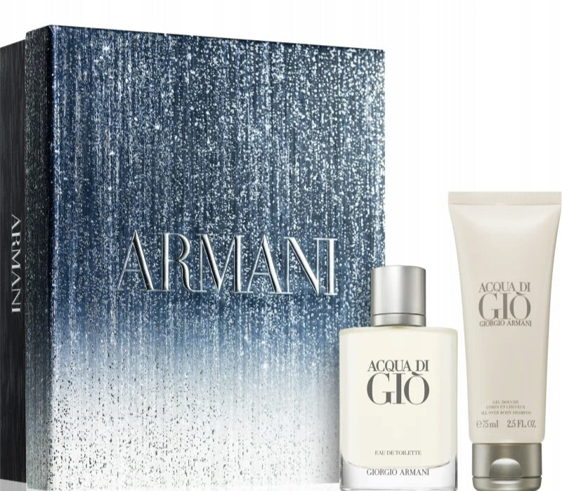 ARMANI Acqua Di Gio EDT 50ml + 75ml Shower Gel Set