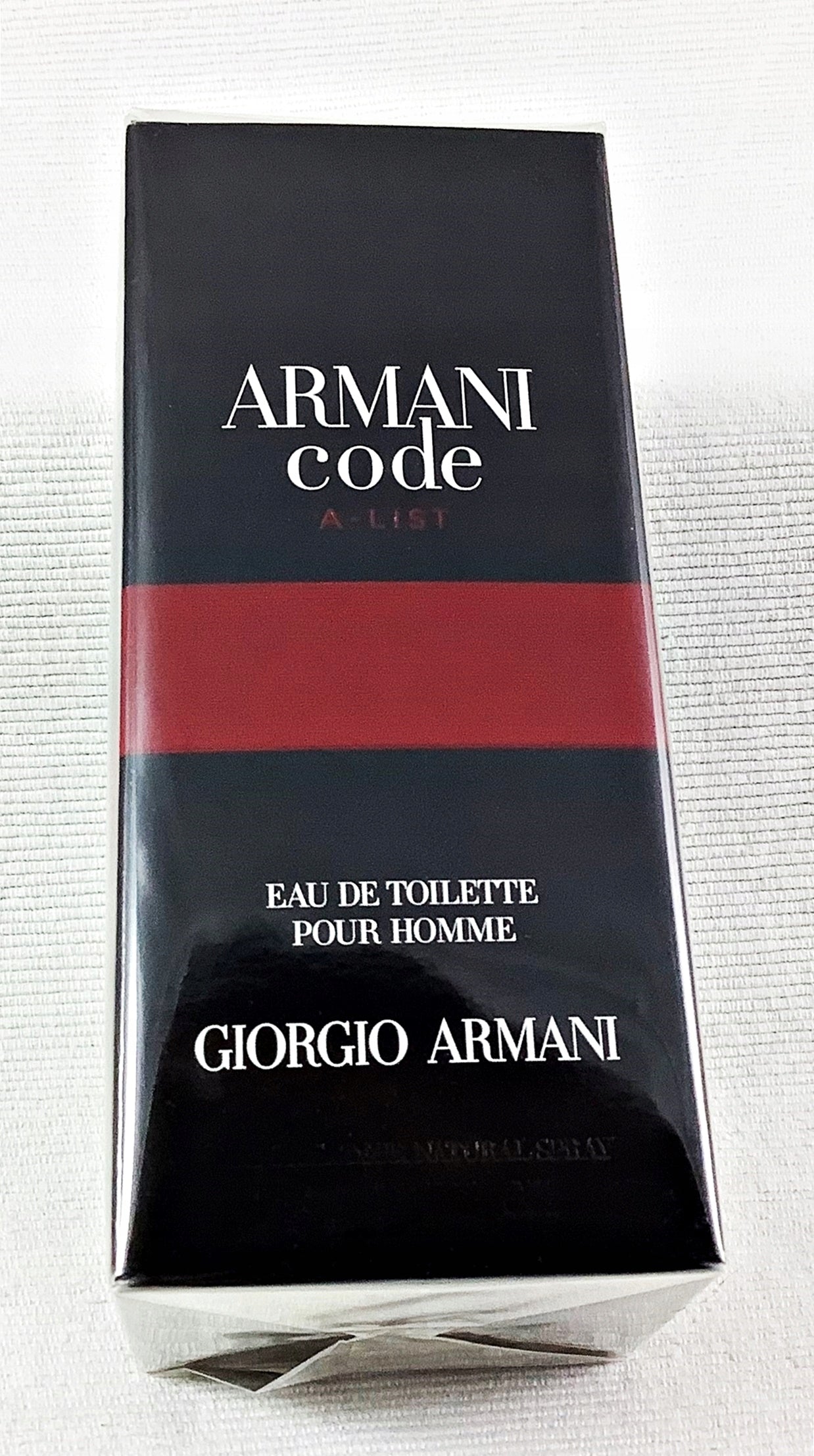 ARMANI CODE A-LIST 50 ML EAU DE TOILETTE UNIQUE Manufacturer code 4740188018799