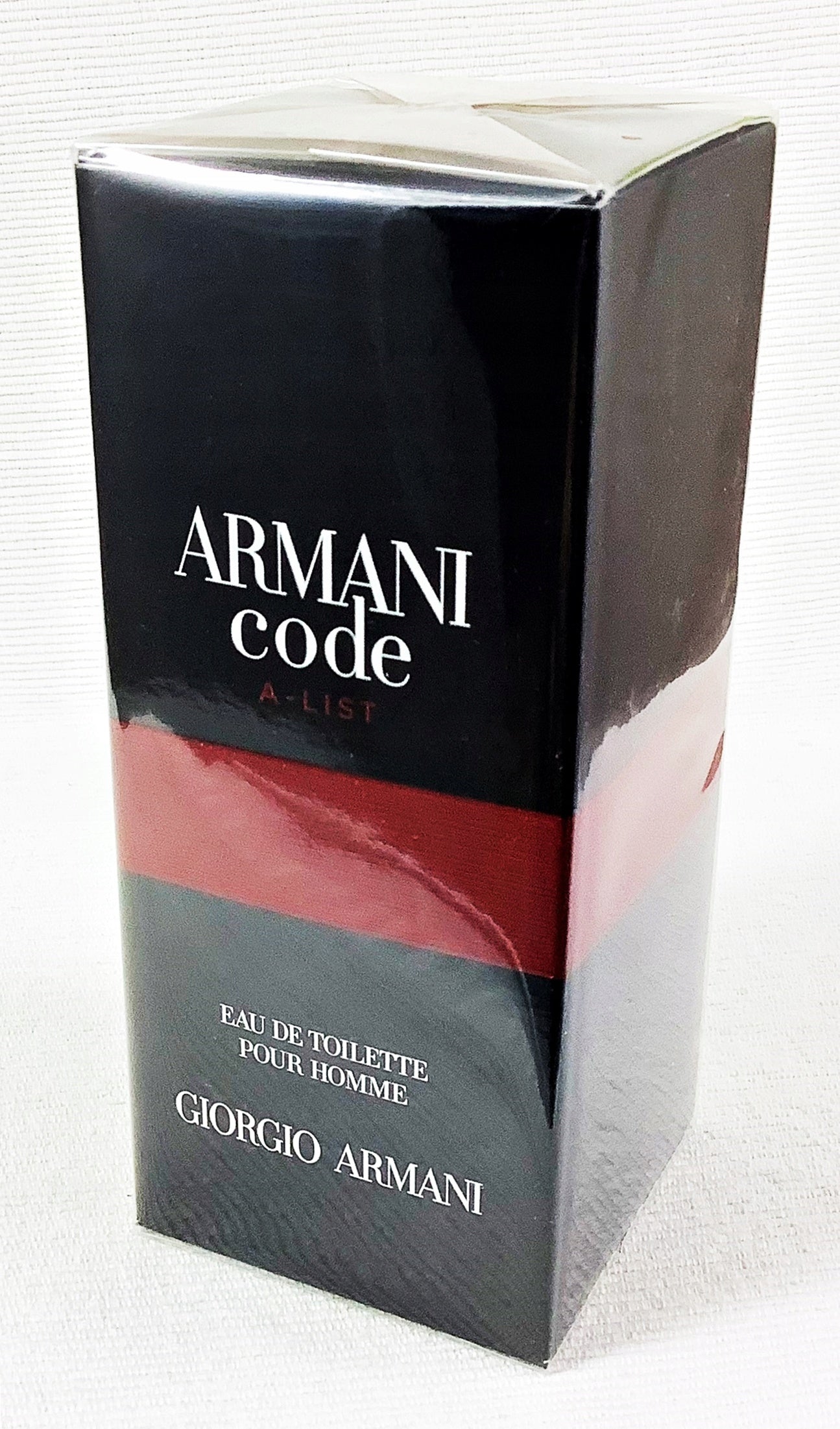 ARMANI CODE A-LIST 50 ML EAU DE TOILETTE UNIQUE Packaging status original