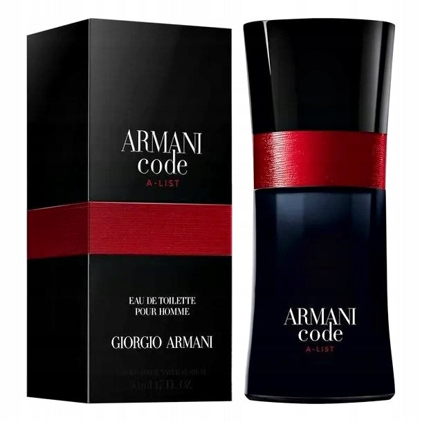 ARMANI CODE A-LIST 50 ML EAU DE TOILETTE UNIQUE