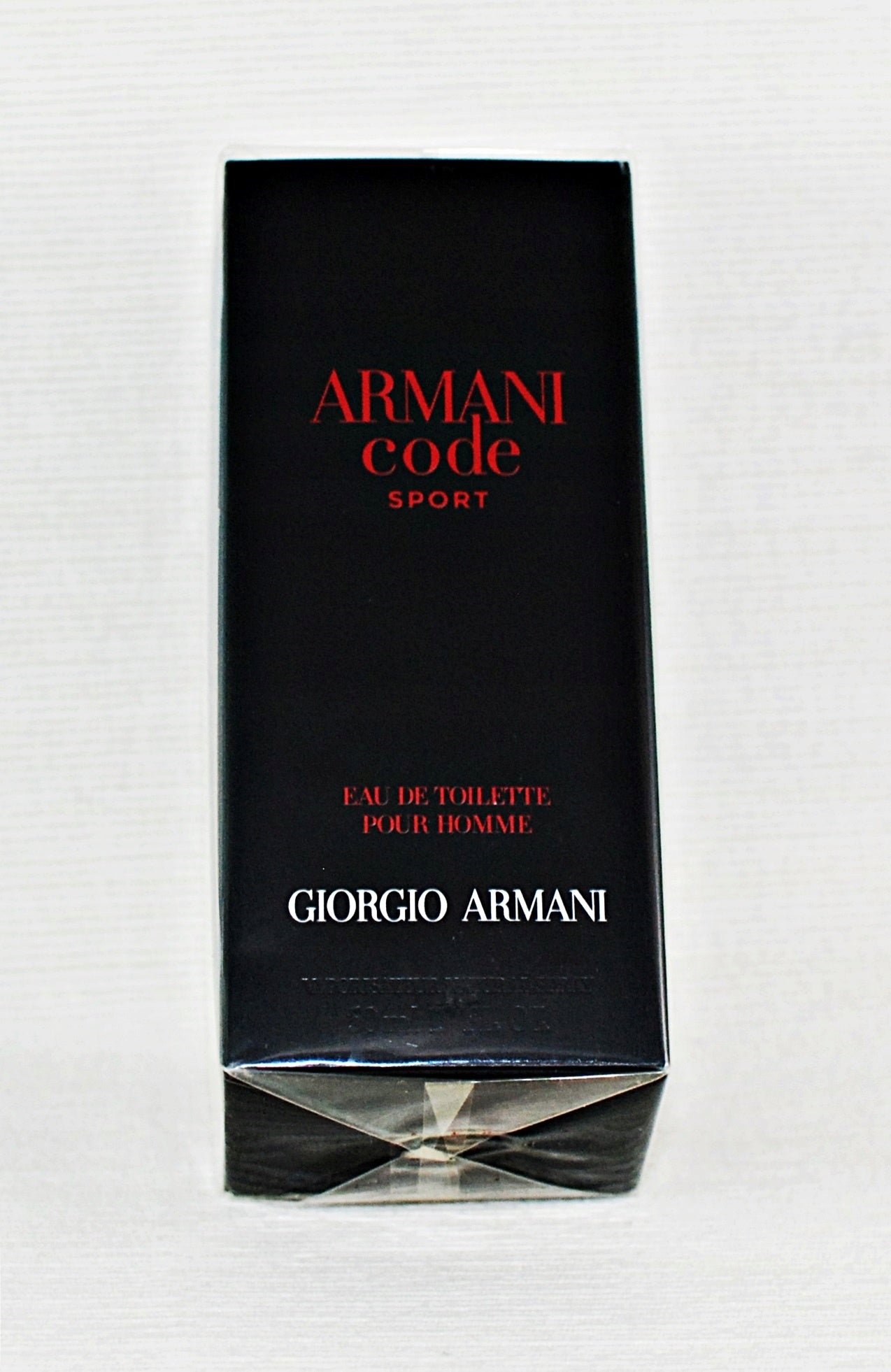 ARMANI CODE SPORT 50 ML EAU DE TOILETTE UNIQUE Packaging status original