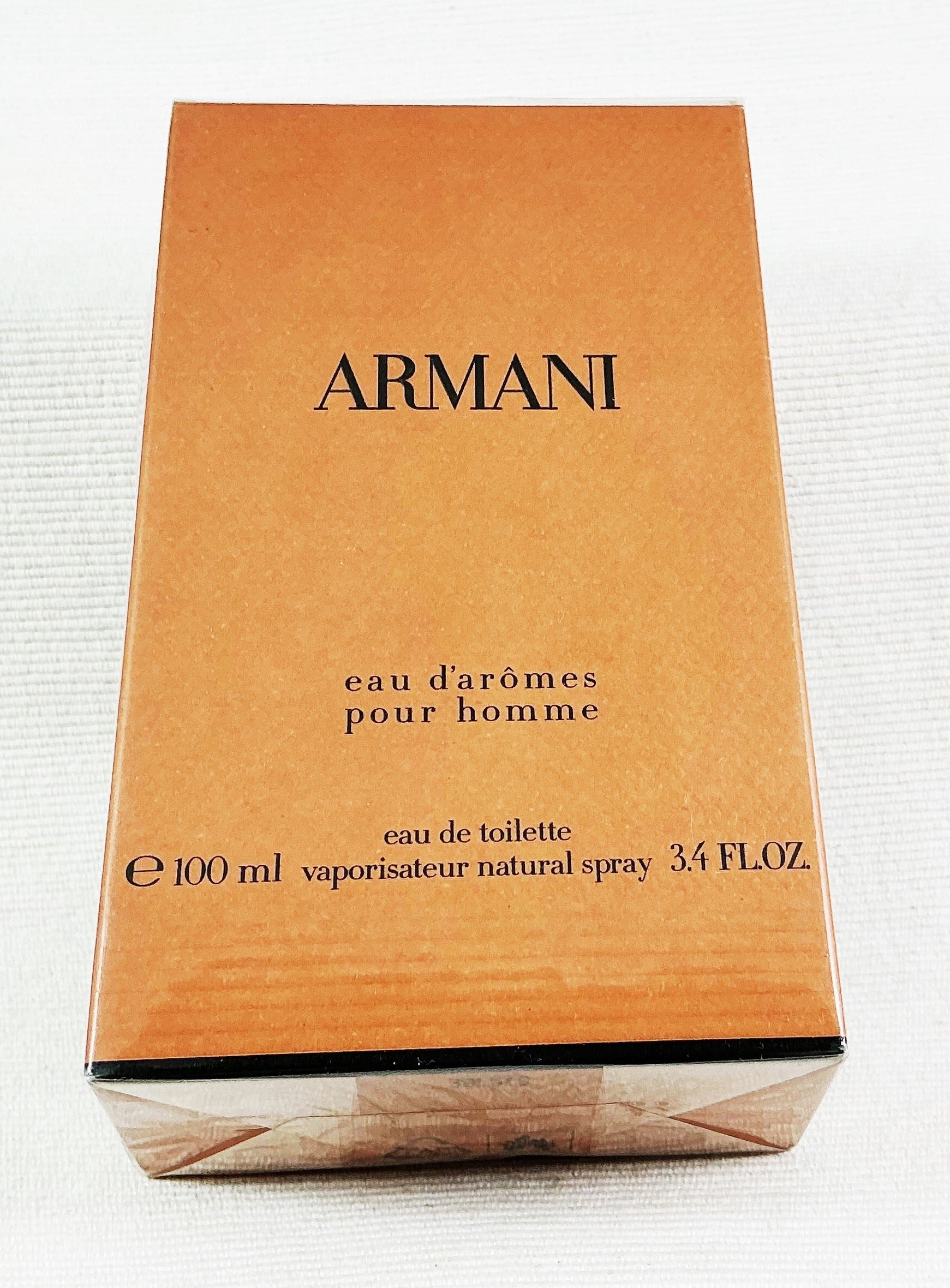 ARMANI EAU D'AROMES POUR HOMME 100 ML EAU DE TOILETTE UNIQUE Manufacturer code 3605521965943