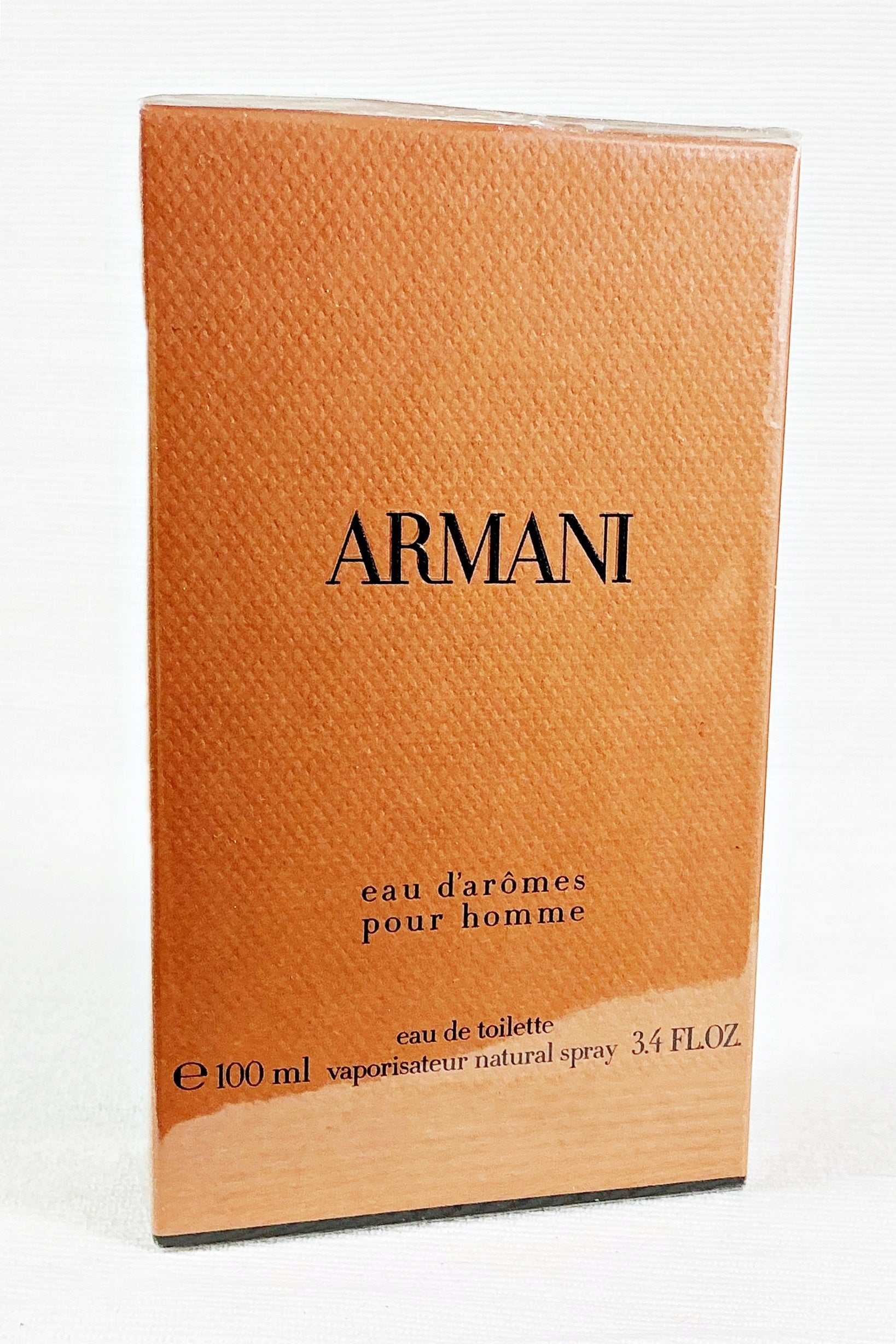 ARMANI EAU D'AROMES POUR HOMME 100 ML EAU DE TOILETTE UNIQUE Packaging status original