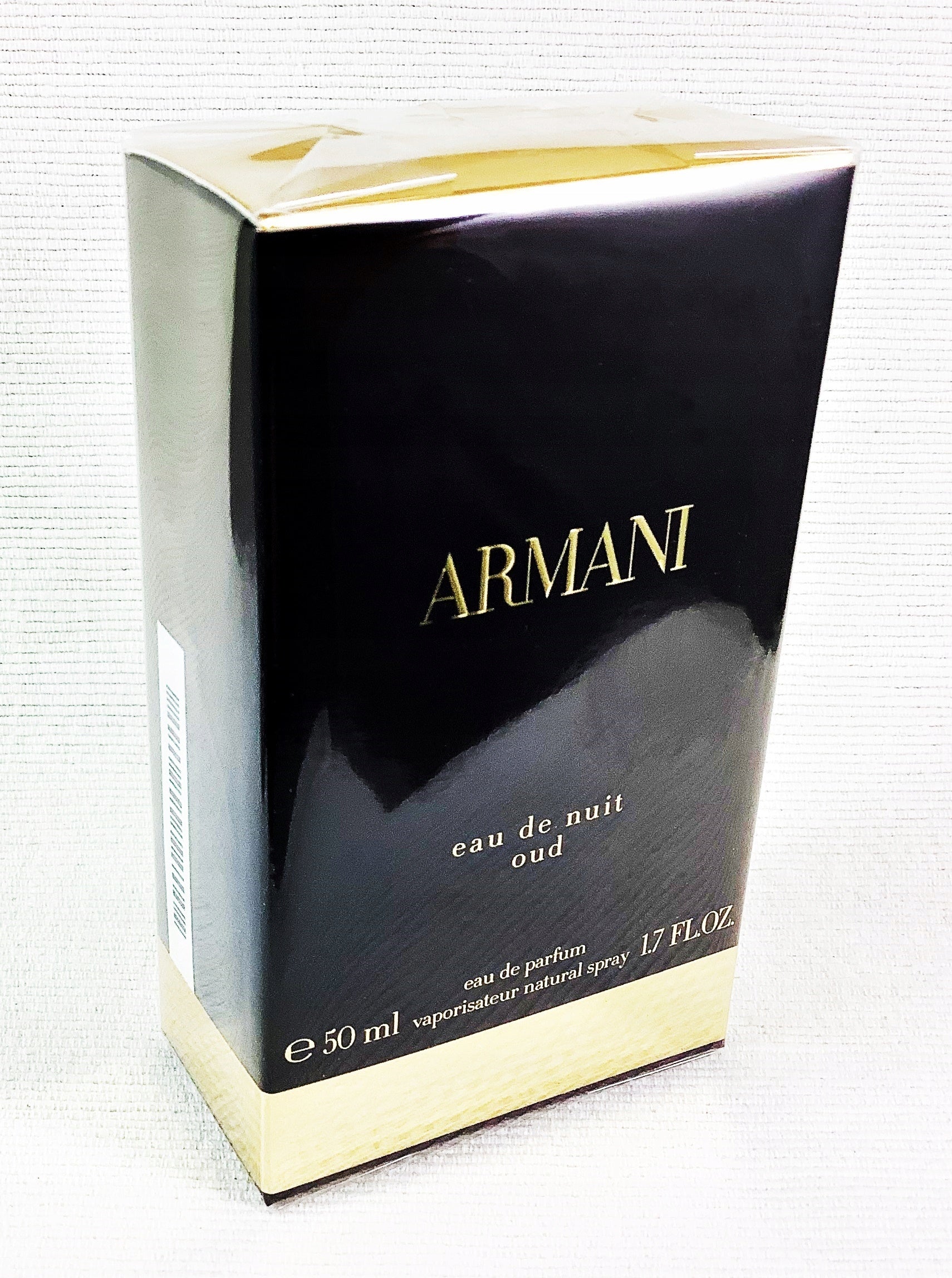 ARMANI EAU DE NUIT OUD 50 ML EAU DE PARFUM UNIQUE Packaging status original