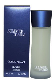 ARMANI MANIA SUMMER POUR HOMME 75 ML EAU FRAICHE UNIQUE