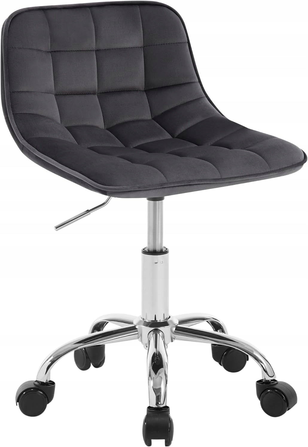 ARMCHAIR SWIVEL CHAIR for desk WOLTU dark grey