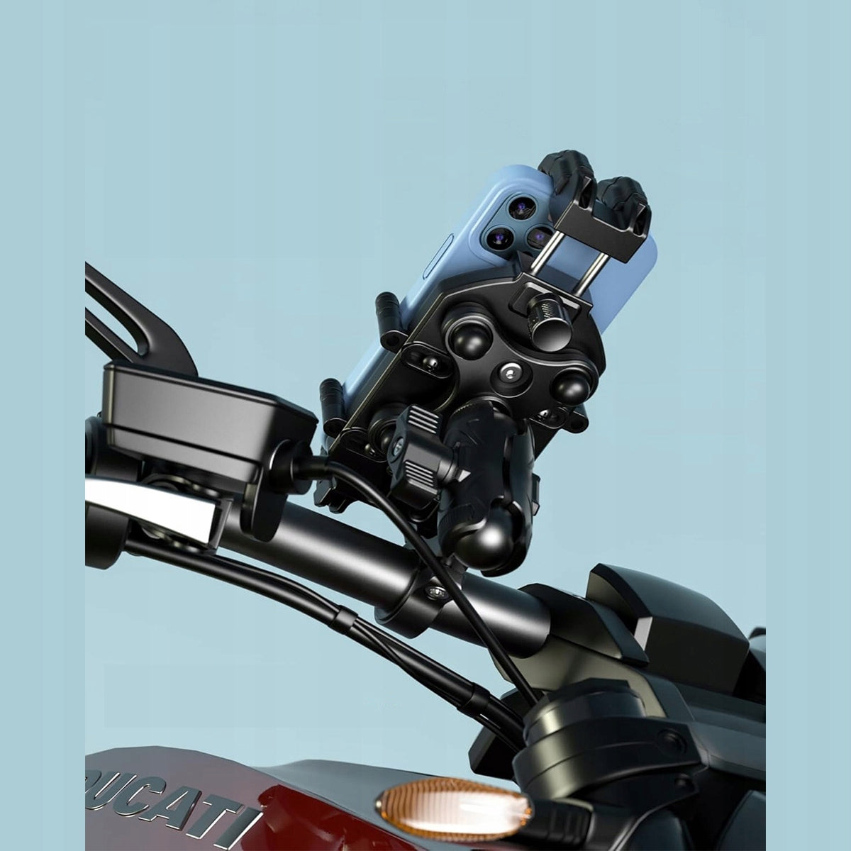ARMORED ANTI-VIBRATION MOTORCYCLE BIKE HOLDER FOR PHONE 2026 NEW EAN (GTIN) 4059664830702