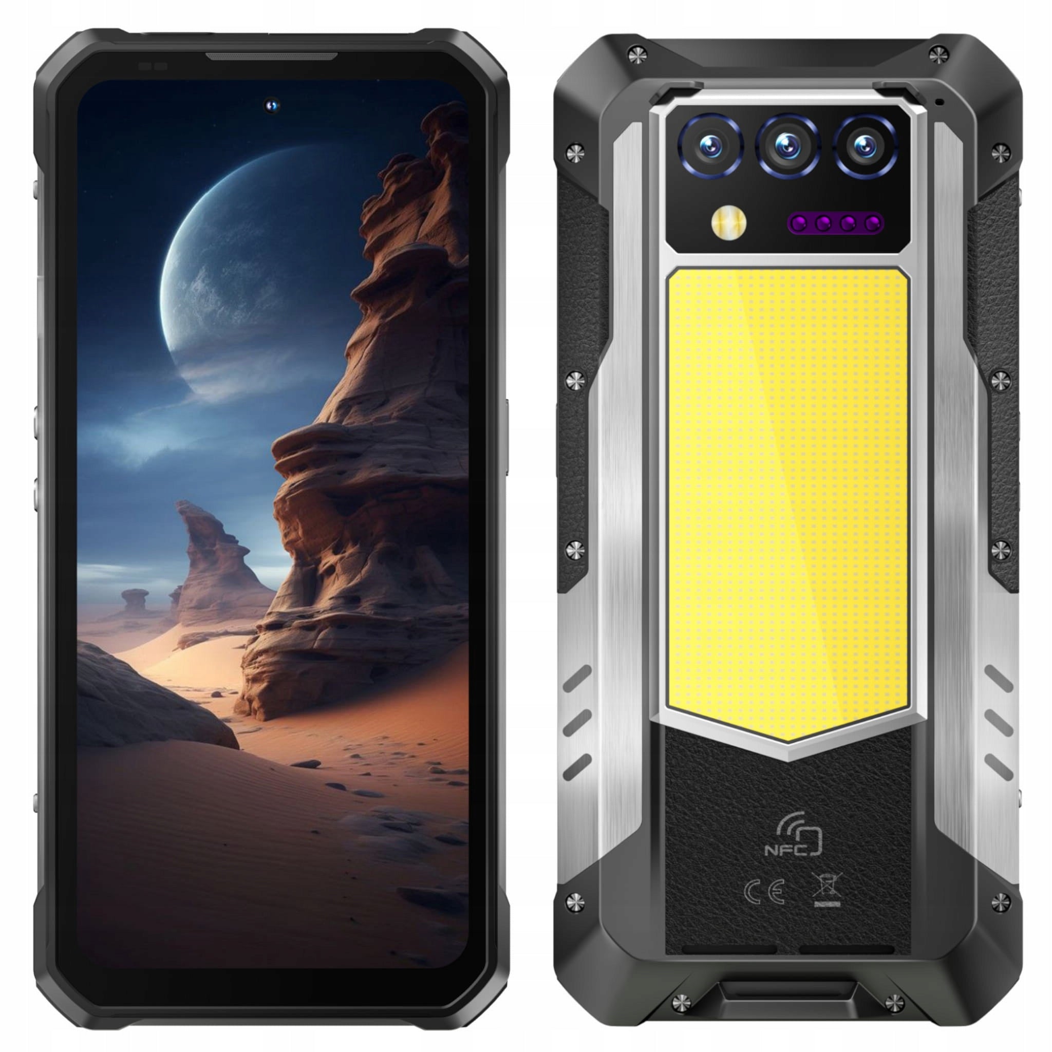 ARMORED SMARTPHONE OUKITEL WP100 5G 12/512GB 33000MAH IP68 IP69K RANGEFINDER Brand OUKITEL