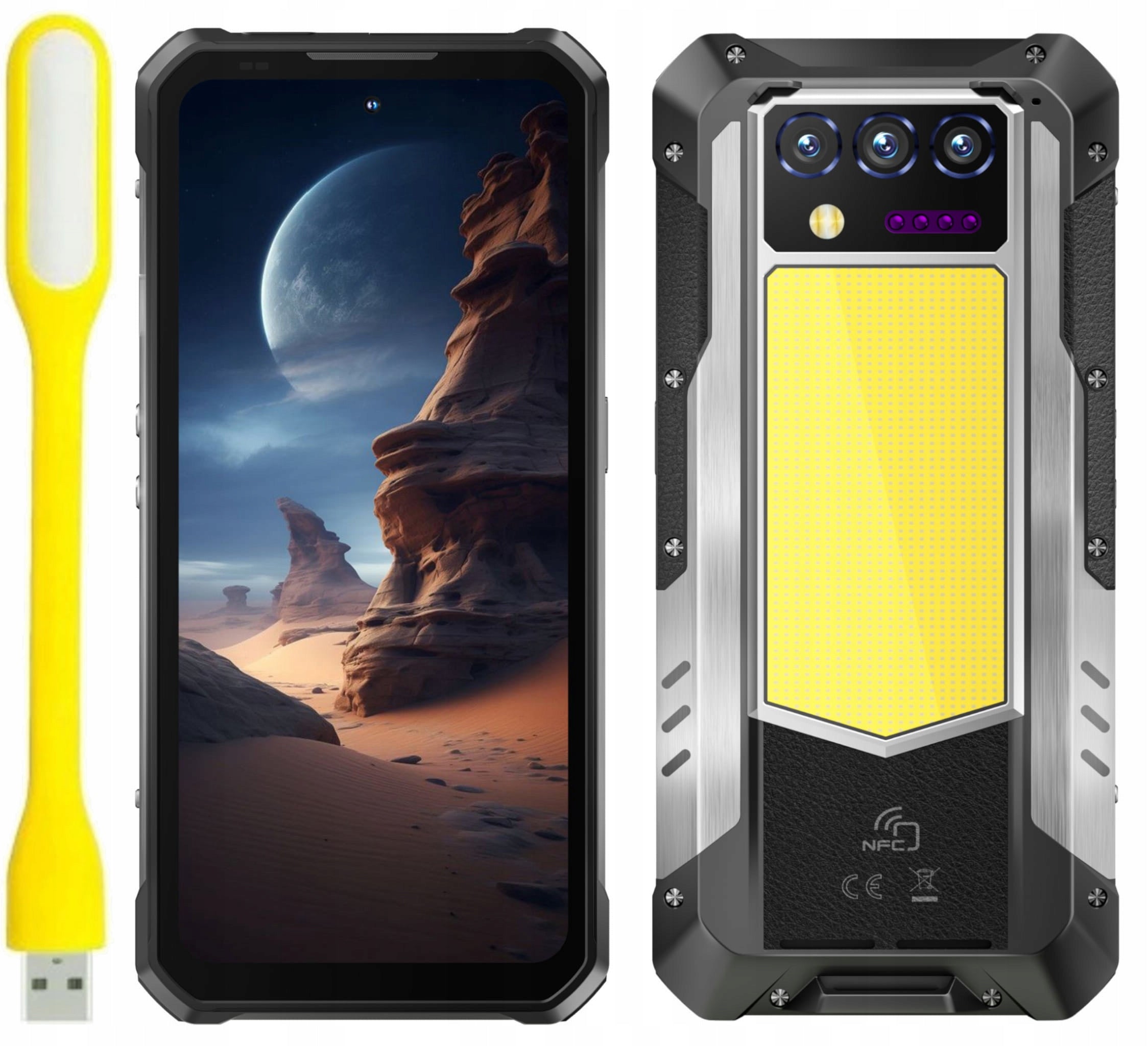 ARMORED SMARTPHONE OUKITEL WP100 5G 12/512GB 33000MAH IP68 IP69K RANGEFINDER