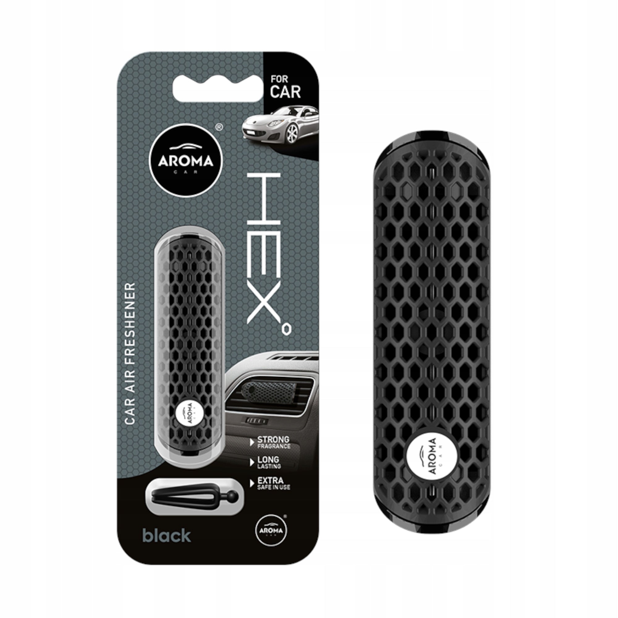 AROMA CAR HEX BLACK CAR FRAGRANCE
