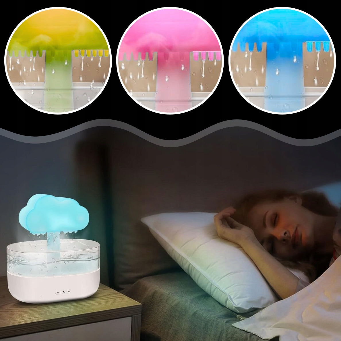 AROMA DIFFUSER HUMIDIFIER FOR ESSENTIAL OILS AROMATHERAPY Type ultrasonic humidifier