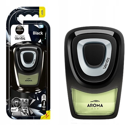 AROMA VENTIS Black checkered car fragrance 8ml