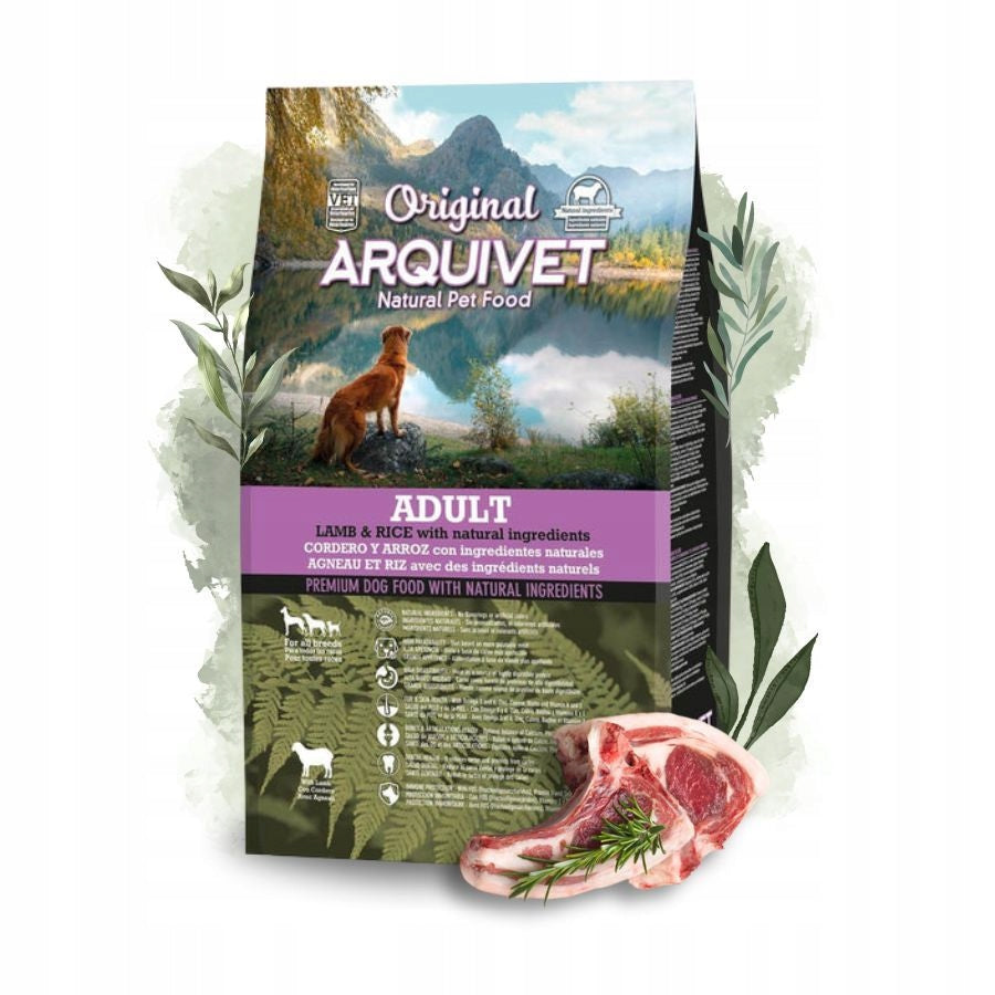 ARQUIVET Original Adult Dry Dog Food LAMB WITH RICE 3kg