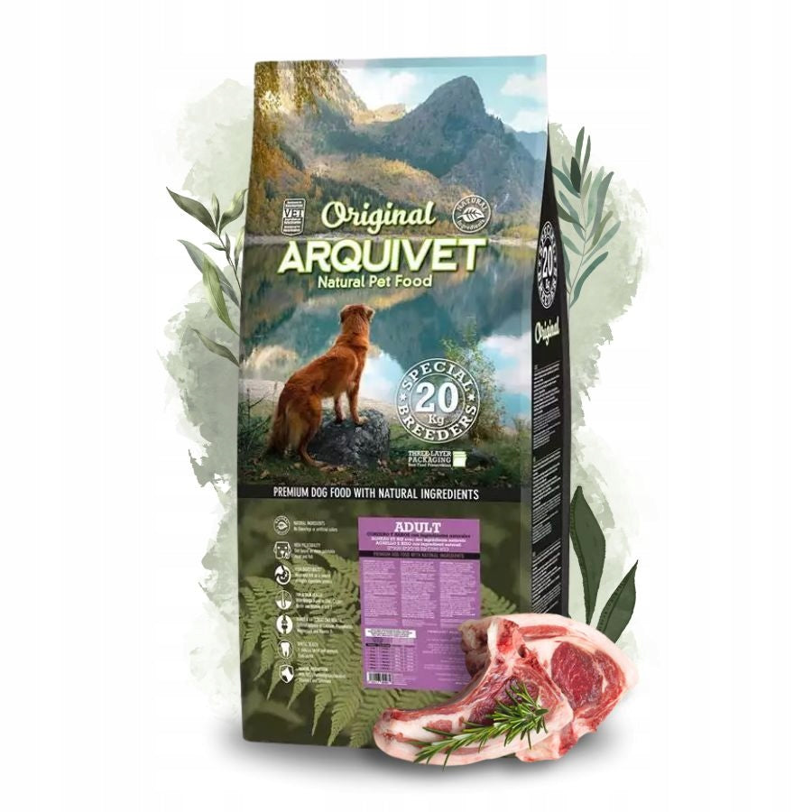 ARQUIVET Original Adult dry dog food LAMB WITH RICE 20 kg