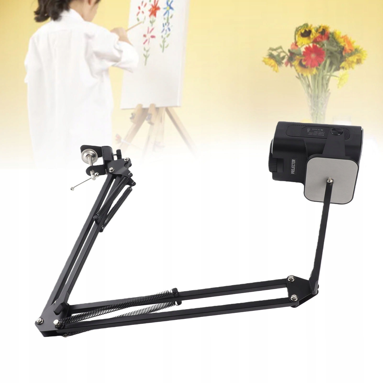 ART PROJECTOR WITH CLAMP STAND 1280X720 FOR DRAWING DRAWINGS Packaging status original