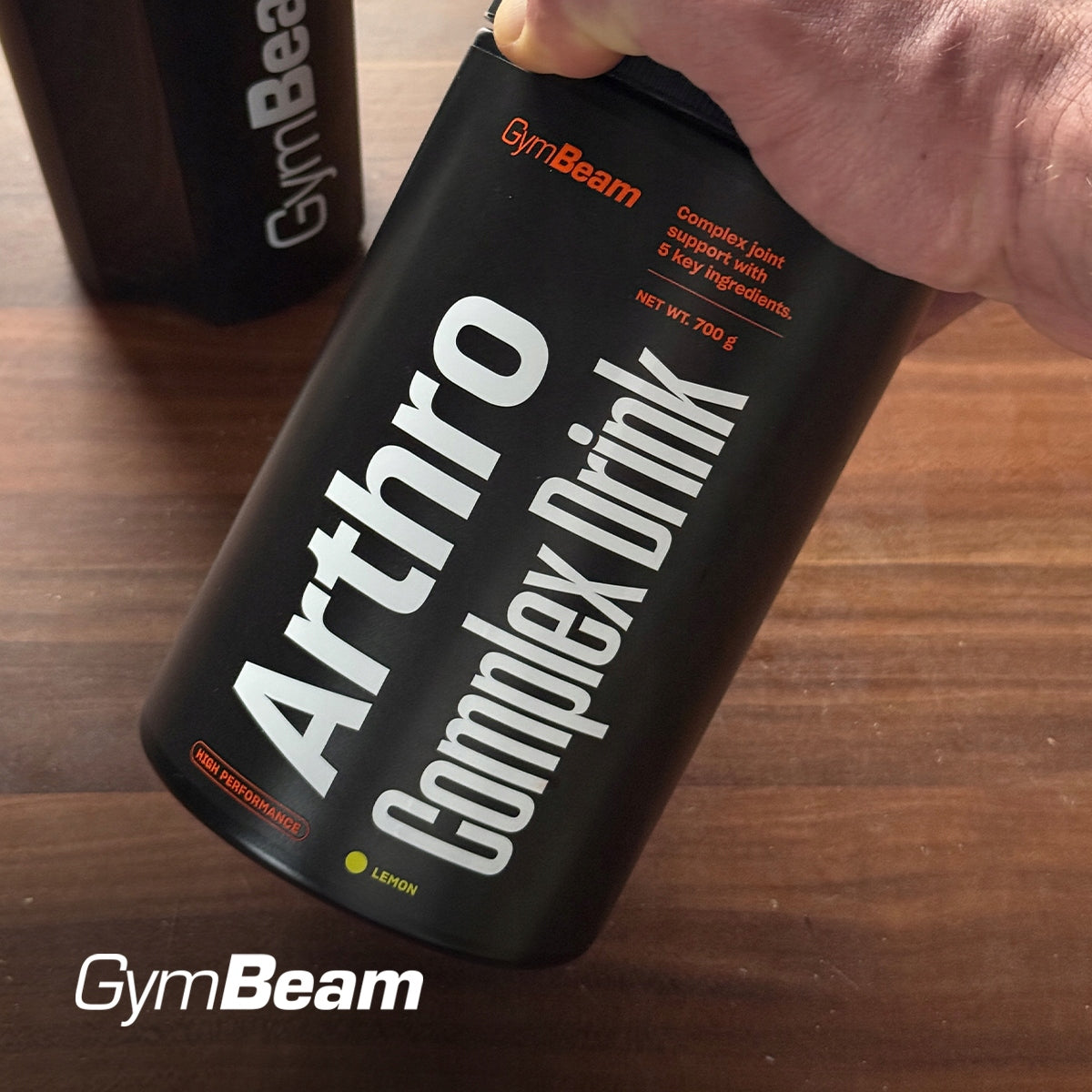 ARTHROCOMPLEX MSM COLLAGEN GLUCOSAMINE COMPLEX - GymBeam 700 g lemon Manufacturer code ArthroComplex GymBeam 700 g cytrynowy