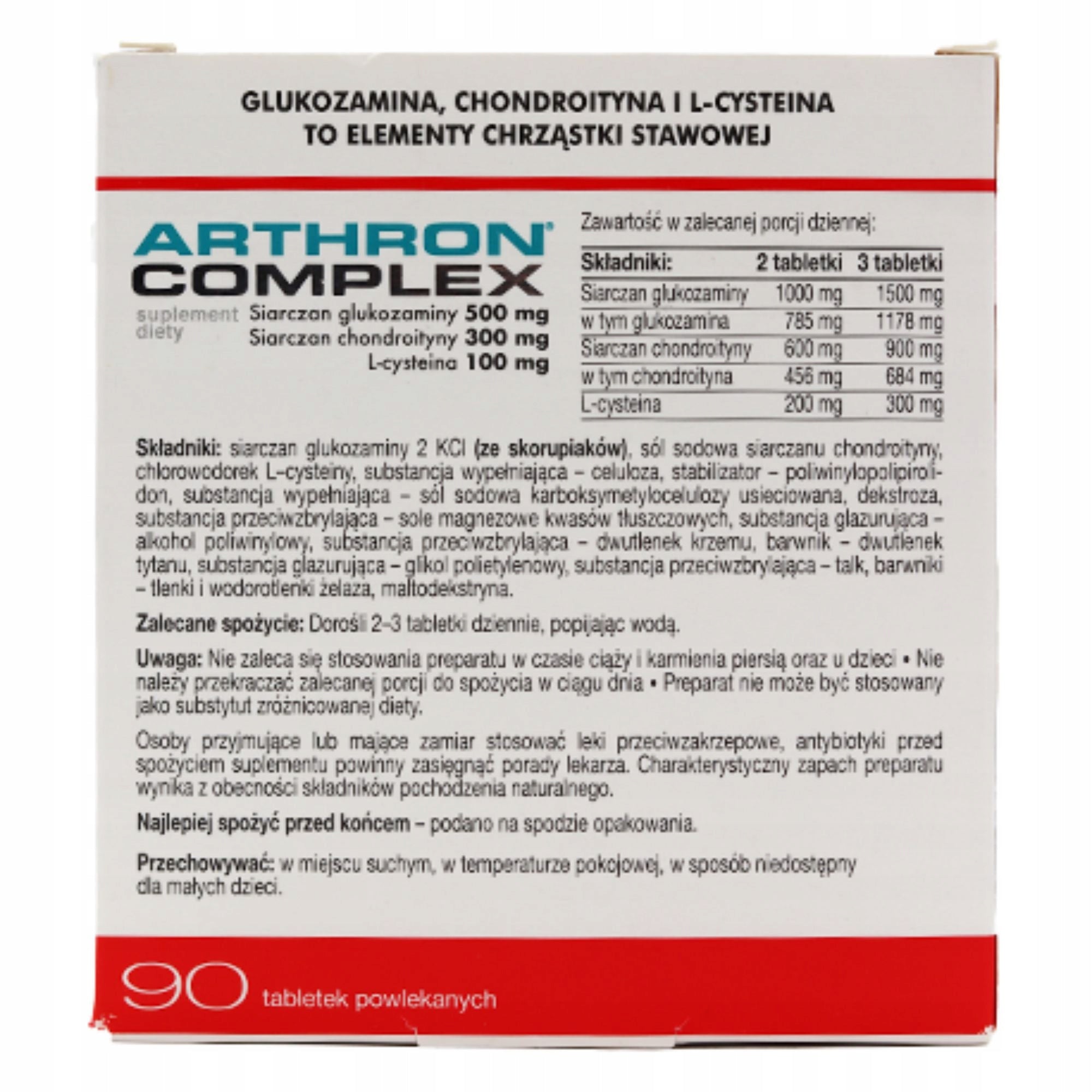 ARTHRON Complex 90 tabl. For joints Manufacturer code 5903263900931