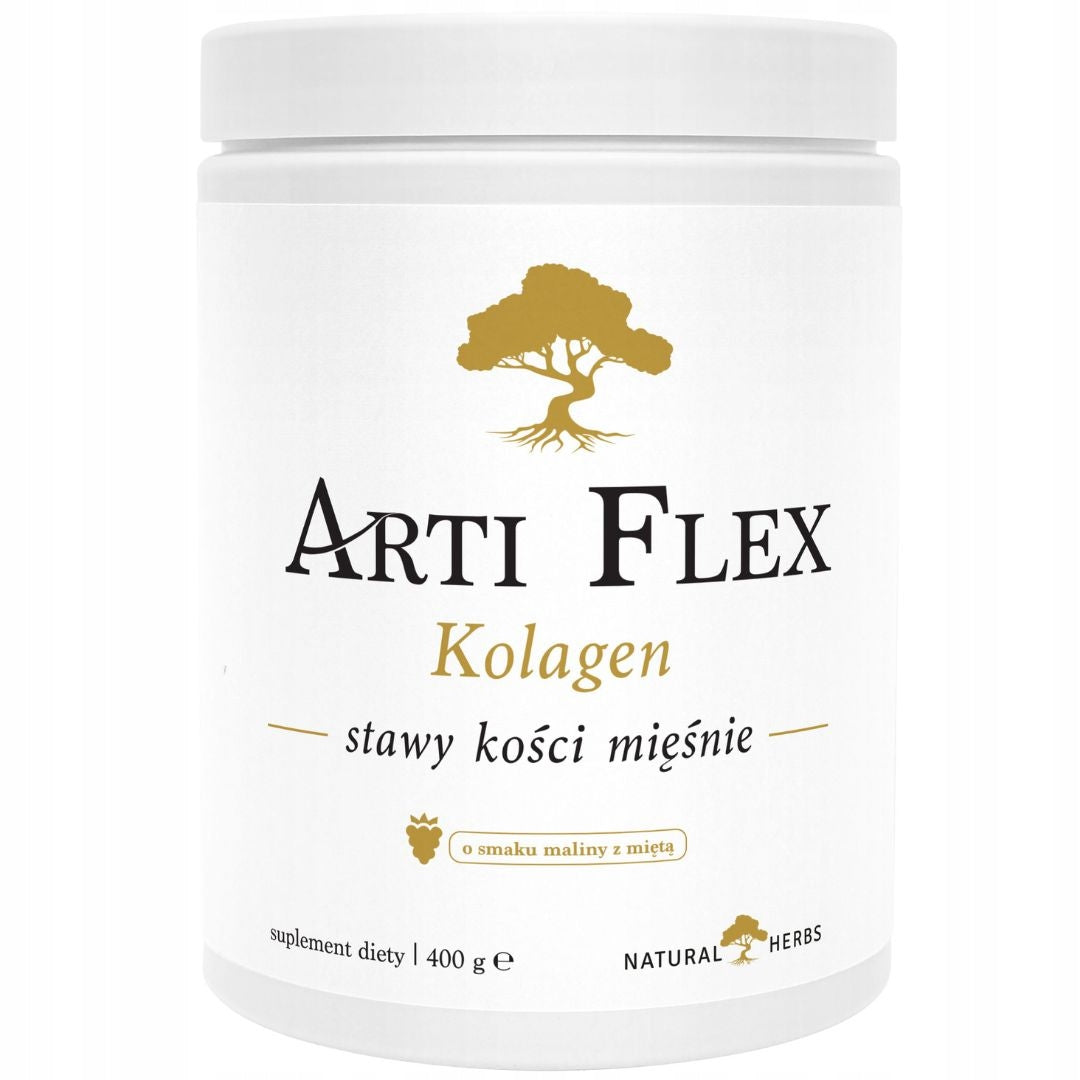 ARTI FLEX Collagen Joints Muscle Bones for Active People Raspberry with Mint 400 g