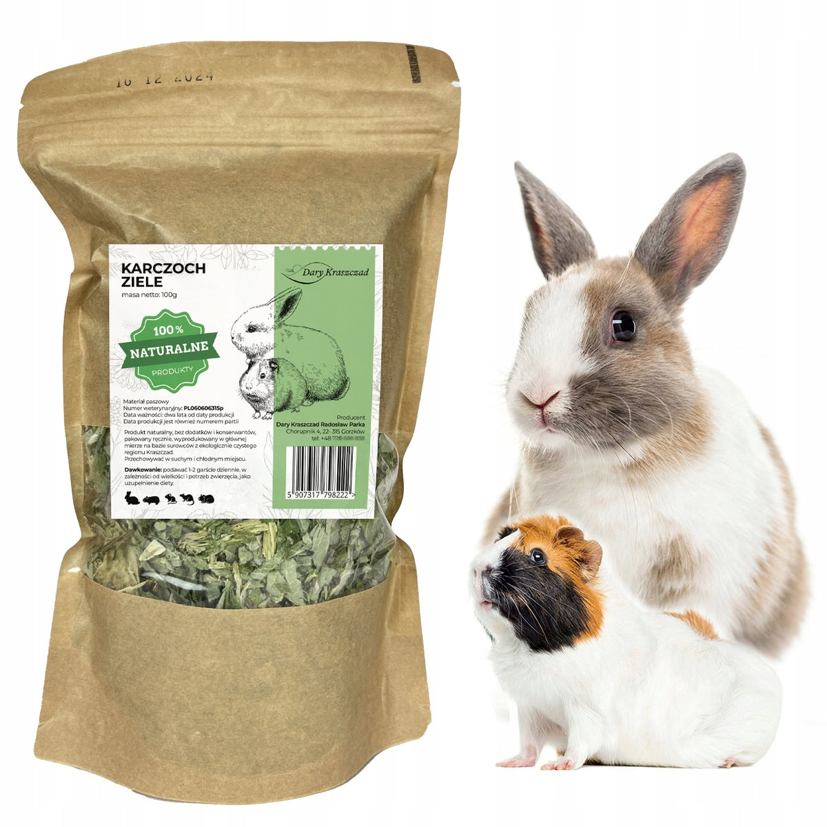 ARTICHOKE HERB HERBS FOR RABBIT RODENT ARTICHOKE DRIED NATURAL 100G