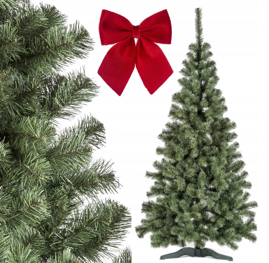 ARTIFICIAL CHRISTMAS TREE 180 cm DENSE BEAUTIFUL GREEN CHRISTMAS TREE STAND INCLUDED