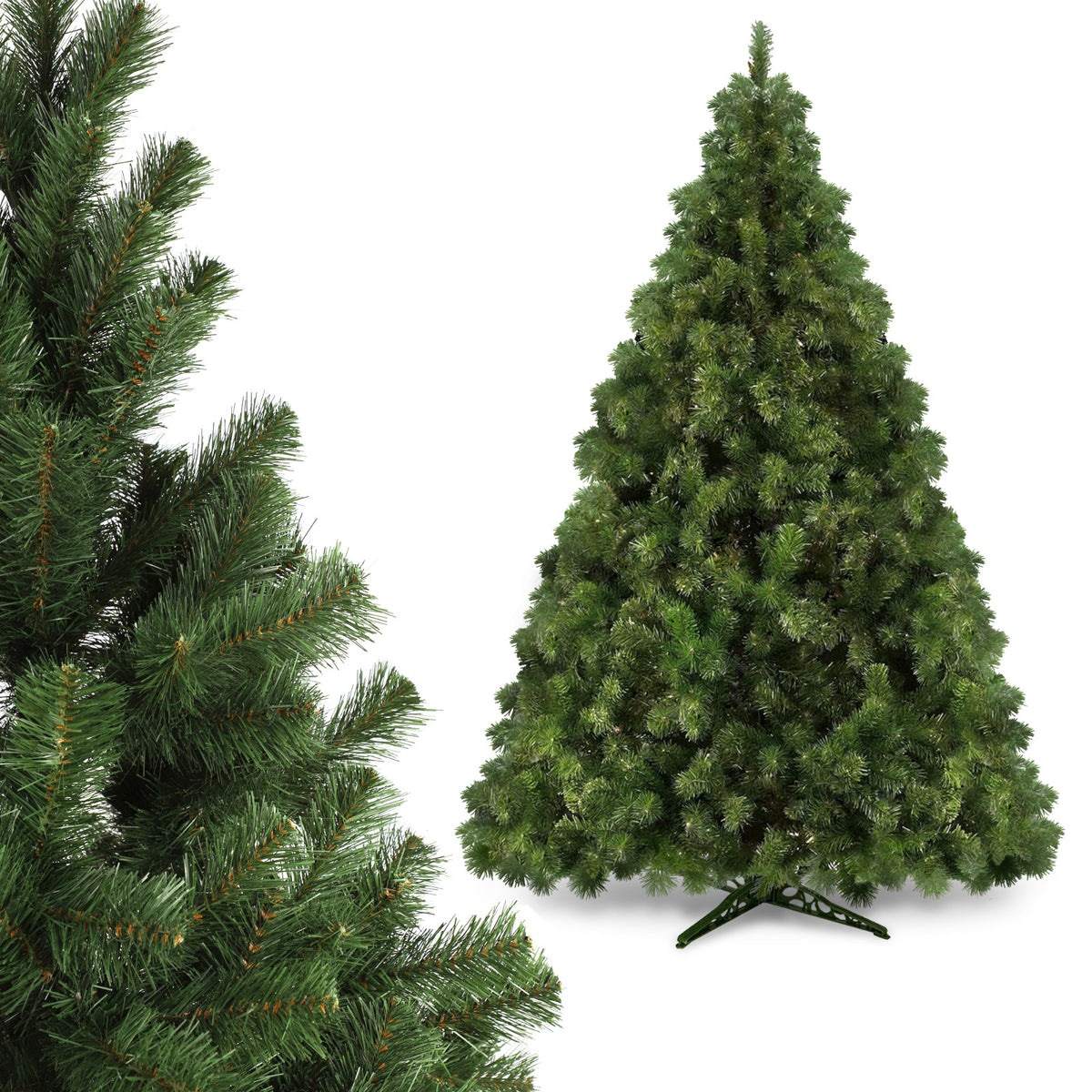 ARTIFICIAL CHRISTMAS TREE 180CM FIR GESTA AS LIVE PREMIUM STAND FREEBIE PL