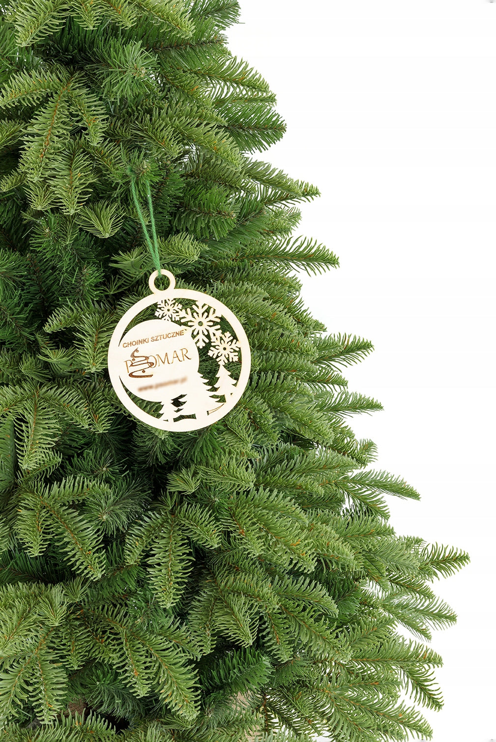 ARTIFICIAL CHRISTMAS TREE FIR NOBILES IN PE+PVC POT 100 cm! Brand Psomar