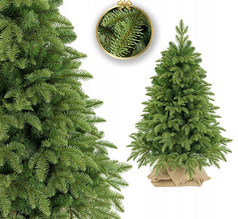 ARTIFICIAL CHRISTMAS TREE FIR NOBILES IN PE+PVC POT 100 cm!