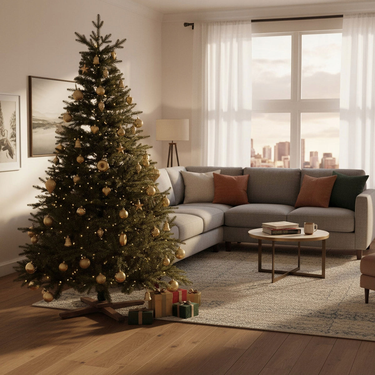 ARTIFICIAL CHRISTMAS TREE HIMALAYAN SPRUCE ROYAL TREES PREMIUM 180 cm DENSE STAND Packaging status original