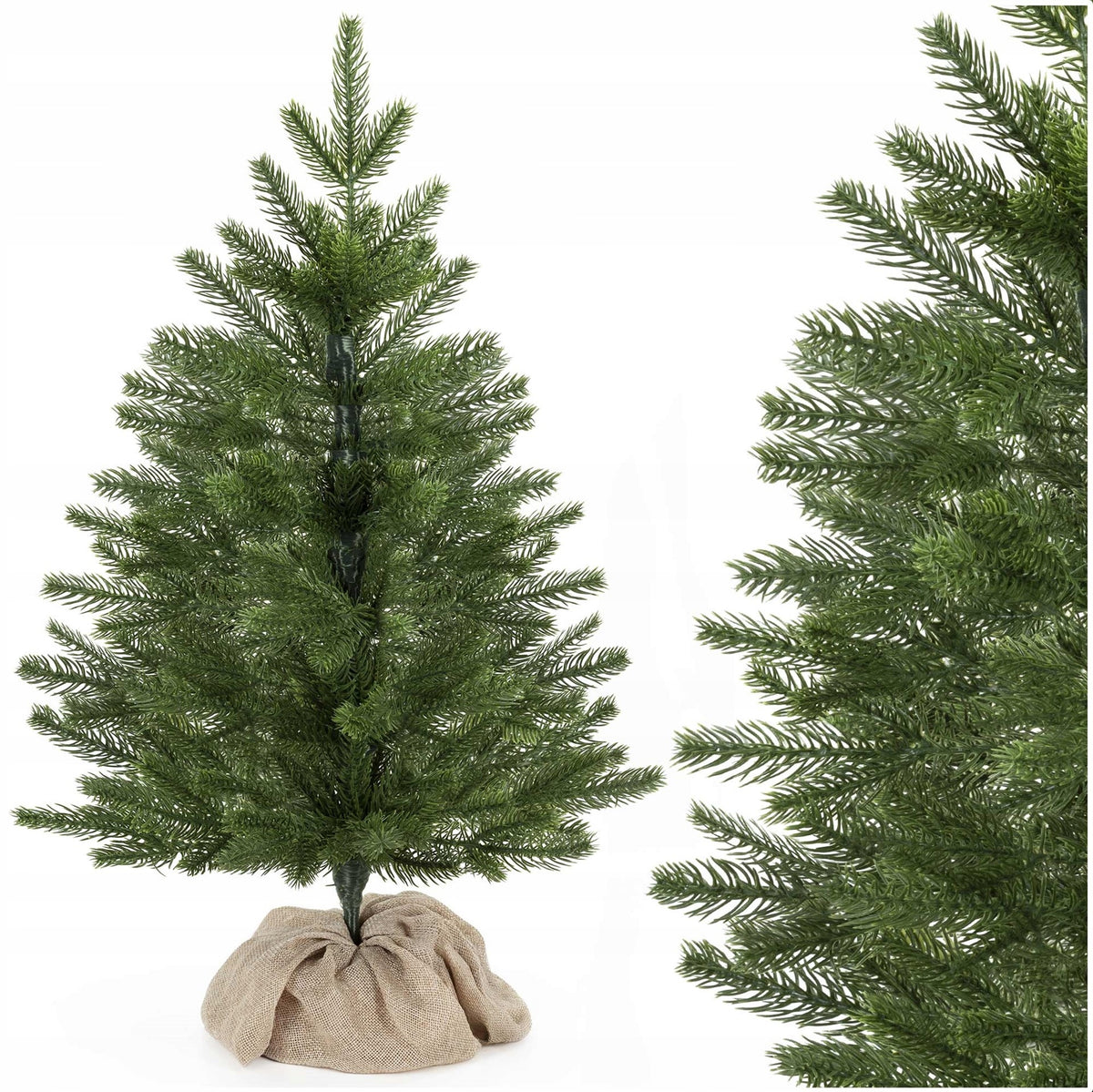 ARTIFICIAL CHRISTMAS TREE PE NATURAL SPRUCE PREMIUM 60cm DENSE AS VIVID BEAUTY