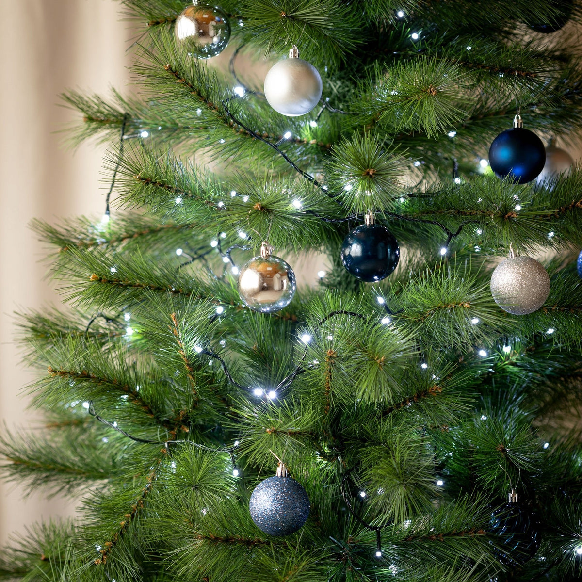 ARTIFICIAL CHRISTMAS TREE PINE NORDIC FIR SPRUCE 210 cm STAND PREMIUM LIVING Packaging status original