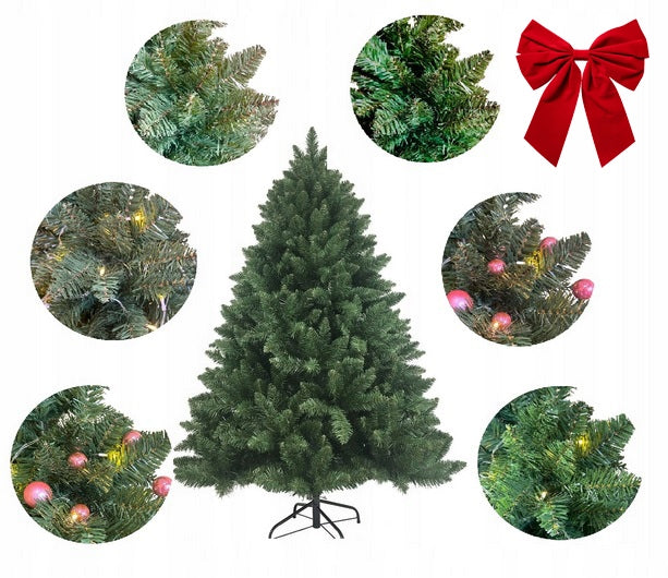 ARTIFICIAL FIR TREE Classic Green 180 cm 120 cm Vending Machine with Stand