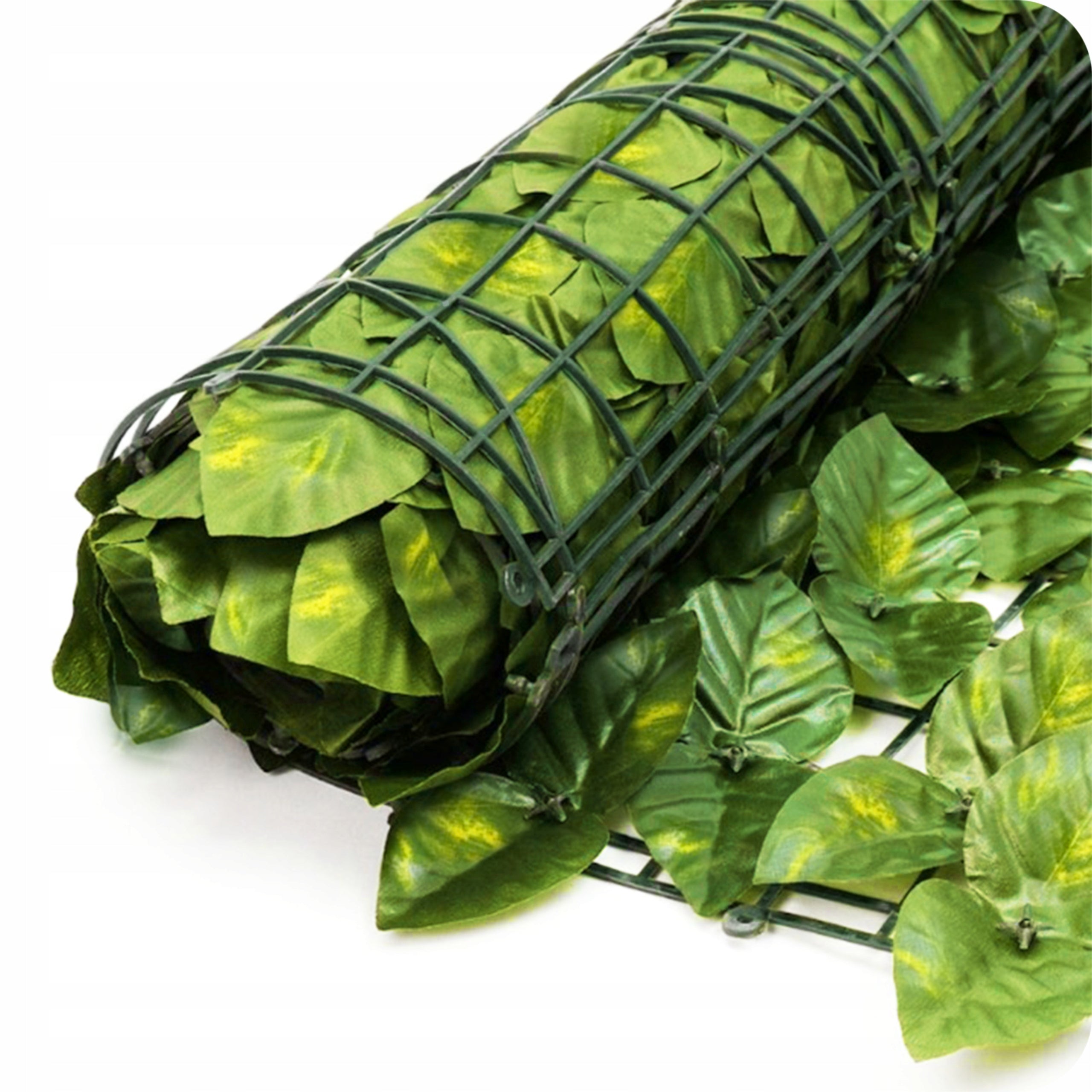 ARTIFICIAL HEDGE IVY FOR FENCE BALCONY WALL MESH 3 m x 50 cm Manufacturer code 2x SZTUCZNY ŻYWOPŁOT ZIELONY 3mx50cm (6m)