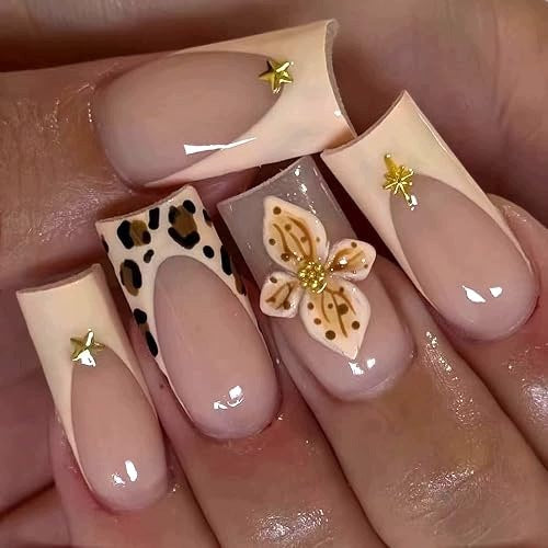 ARTIFICIAL NAILS FOR STICKING 30 PCS ALMOND FOR WOMEN acrylic Brand no brand