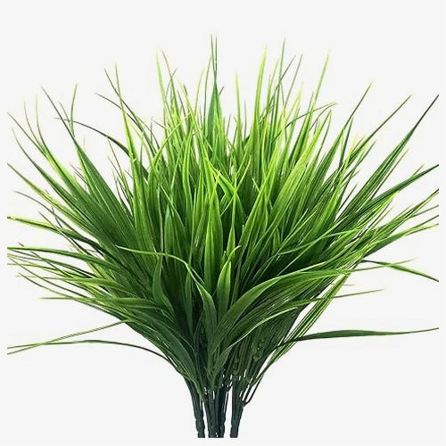 ARTIFICIAL PLANTS GREEN WHEAT DECORATIVE GRASS INSIDE 37 CM