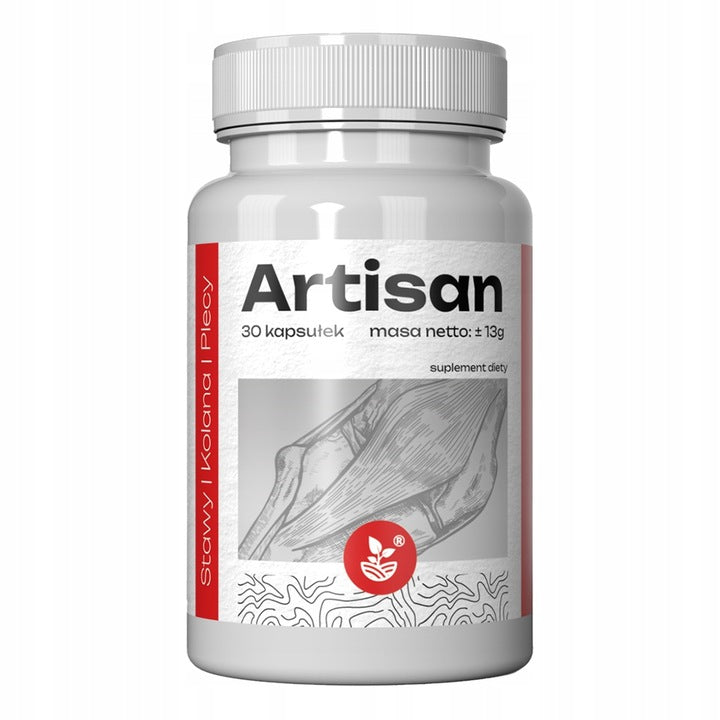 ARTISAN SUPPORTS JOINTS KNEES BACK NATURAL COMPOSITION EIG 30 kaps. + FREEBIE Expiration date at least six months from the date of purchase