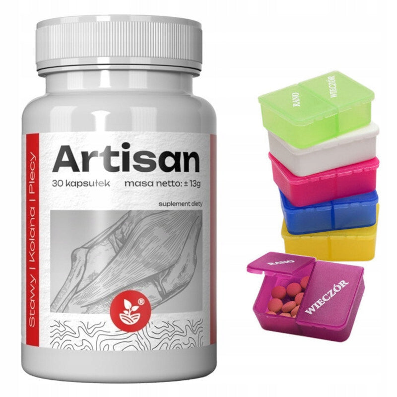 ARTISAN SUPPORTS JOINTS KNEES BACK NATURAL COMPOSITION EIG 30 kaps. + FREEBIE