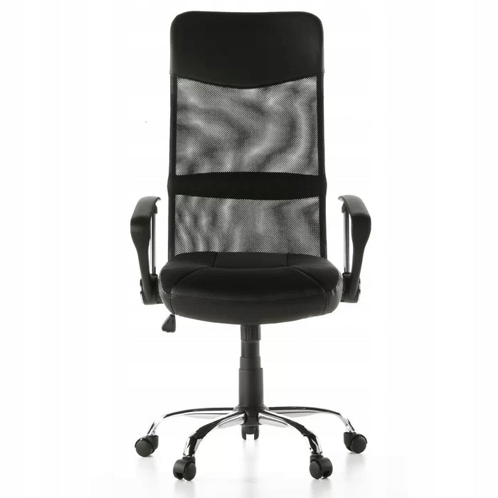 ARTON 20 chair with mesh, imitation leather, chrome base EAN (GTIN) 4260182533345