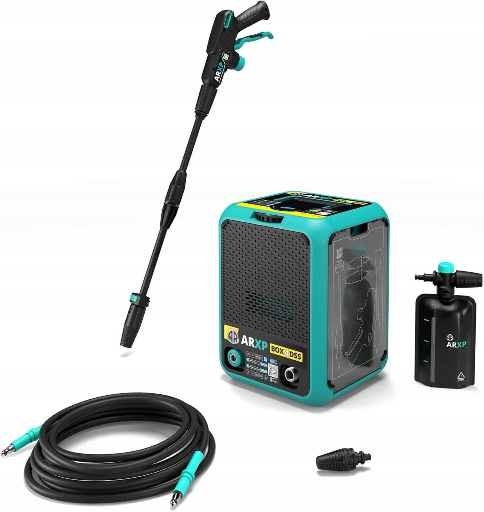 ARXP HIGH PRESSURE WASHER BOX4 180DSS COMPACT 2500W 180BAR 500L/H