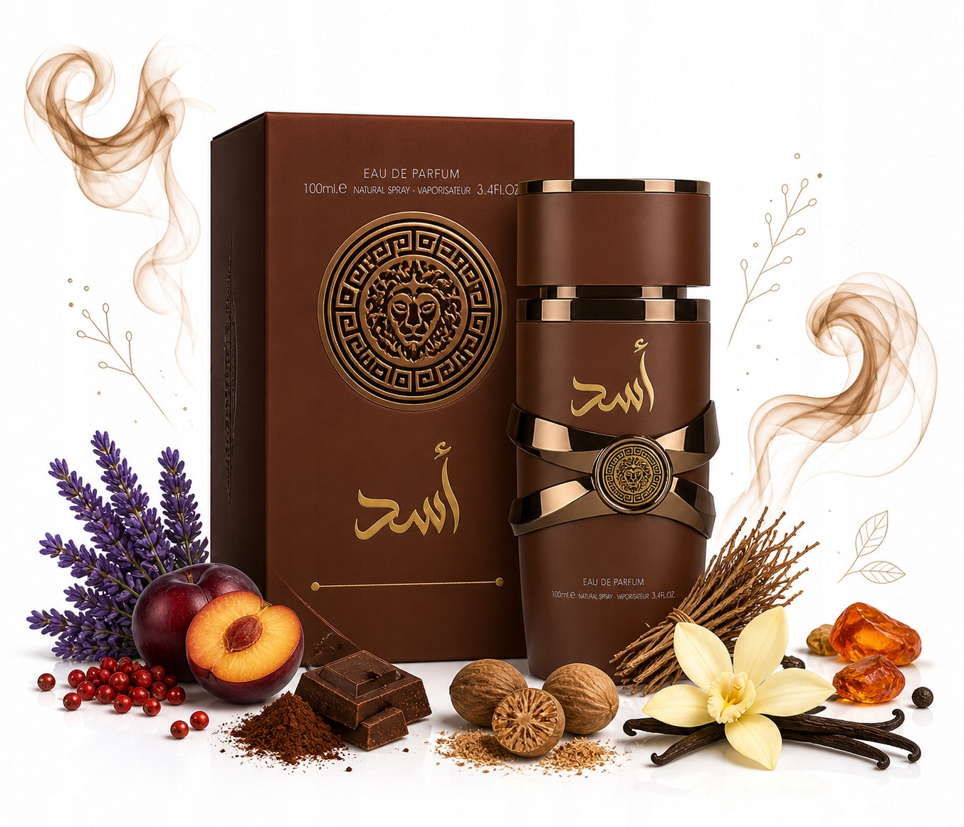 ASADA MYSTICAL Fresh Gourmand Fragrance Citrus, Floral & Warm Vanilla Notes