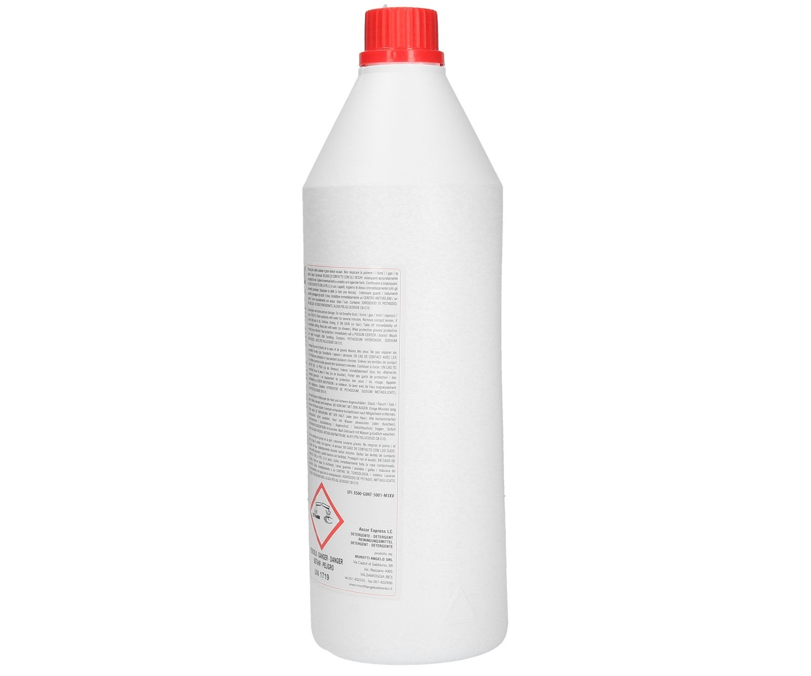 ASCOR 1000ml Cleaner for Gaggia Saeco Faema Rancilio Coffee Maker EAN (GTIN) 5905155672001