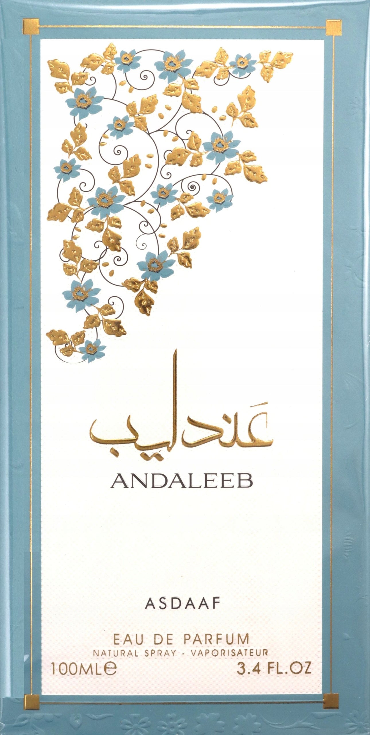 ASDAAF ANDALEEB - EAU DE PARFUM - VOLUME: 100 ML