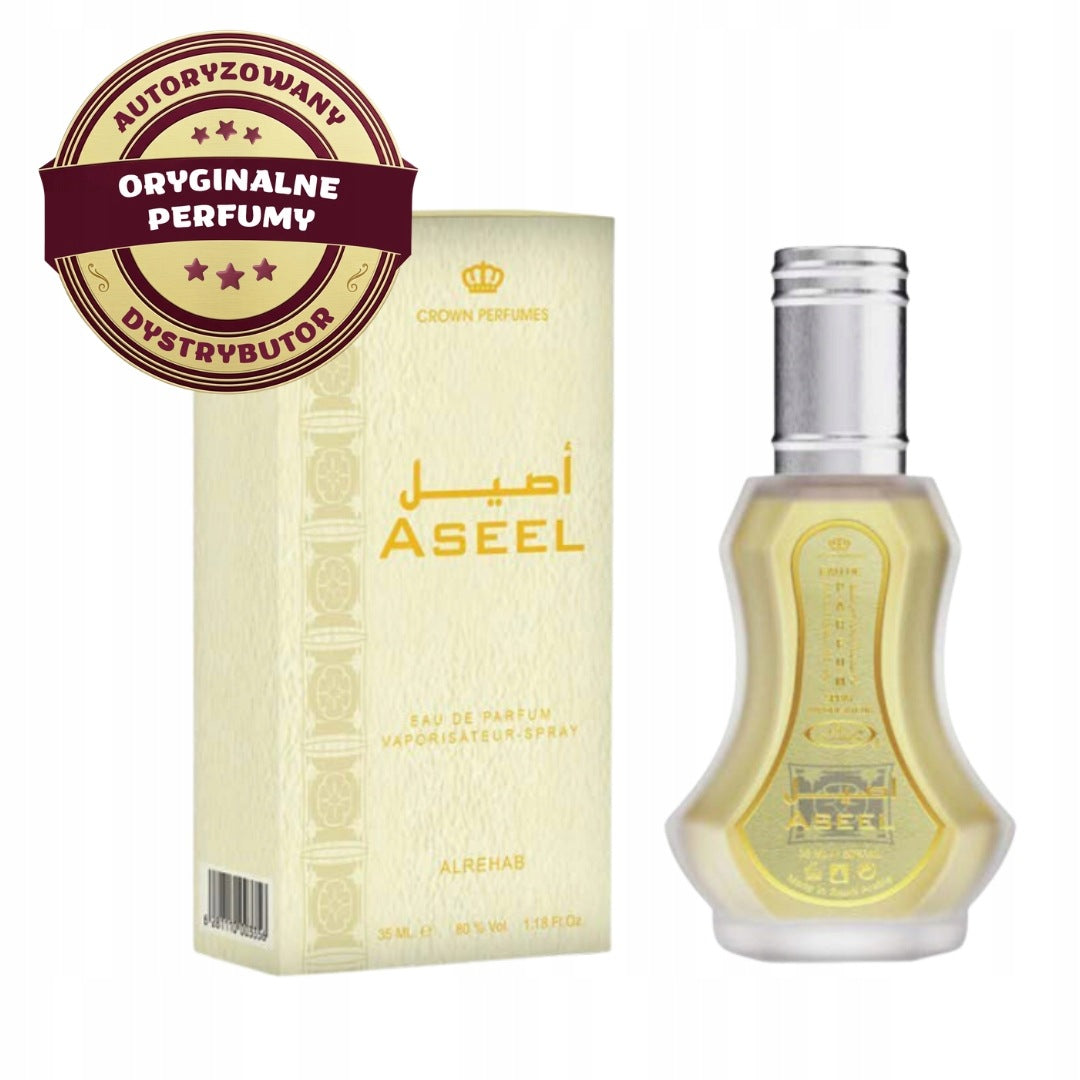 ASEEL ARABIC PERFUME MUSKY ROSE ORIENTAL 35 ml AL REHAB EDP