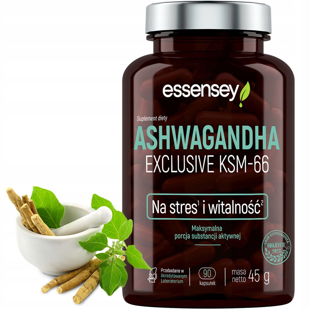 ASHWAGANDHA PREMIUM KSM-66 ROOT EXTRACT MAX PORTION STRESS RELAXATION Expiration date not specified