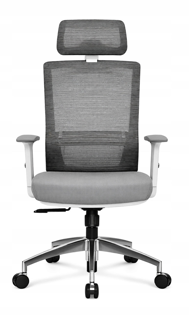ASOS swivel chair grey ergonomic mesh SYNCHRON work chair