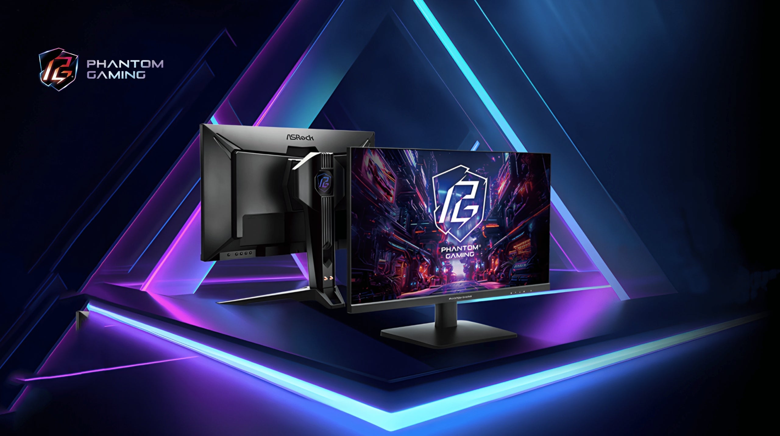 ASRock 27 Cali Phantom IPS DP QHD HDR 180HZ Gaming Monitor Manufacturer code Monitor Gamingowy 27" IPS QHD PHANTOM ASROCK