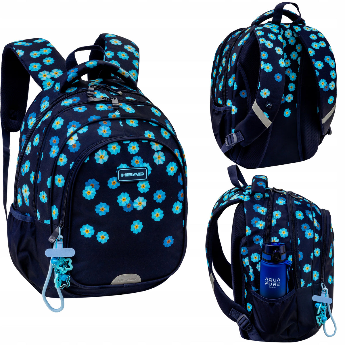 ASTRA Forget Me Not Multi-Chamber School Backpack