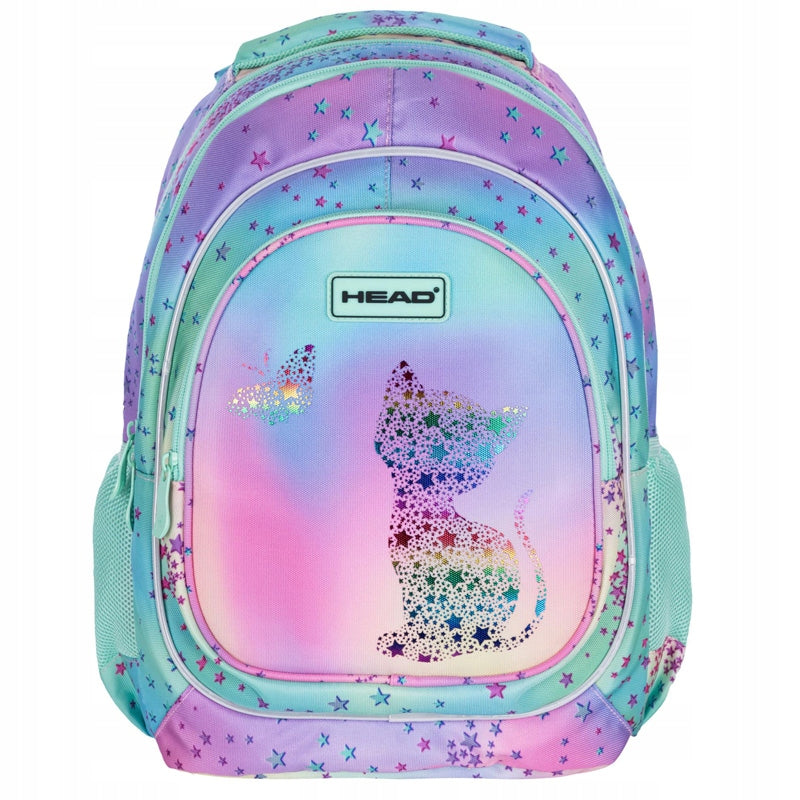 ASTRA HEAD THREE-CHAMBER YOUTH SCHOOL BACKPACK FOR KITTY CAT SCHOOL Manufacturer code 502022143